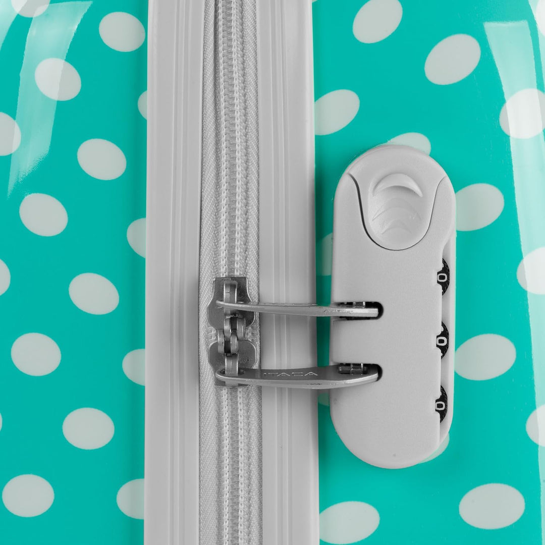 ITACA - Kulturtasche für Frauen und Kinder aus PC-Polycarbonat. Qualitäts-Reise-Toilettenbeutel star