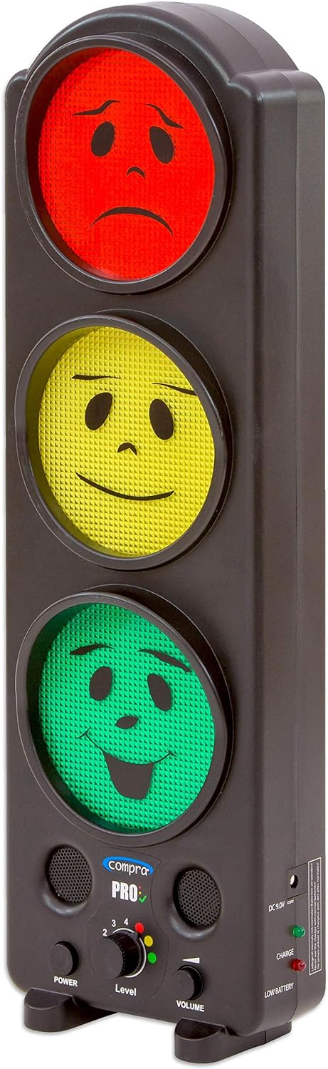 Compra - Lärm-Ampel PRO - Grundschule Bibliothek Lehrer-Bedarf Ampelsystem OneSize, OneSize