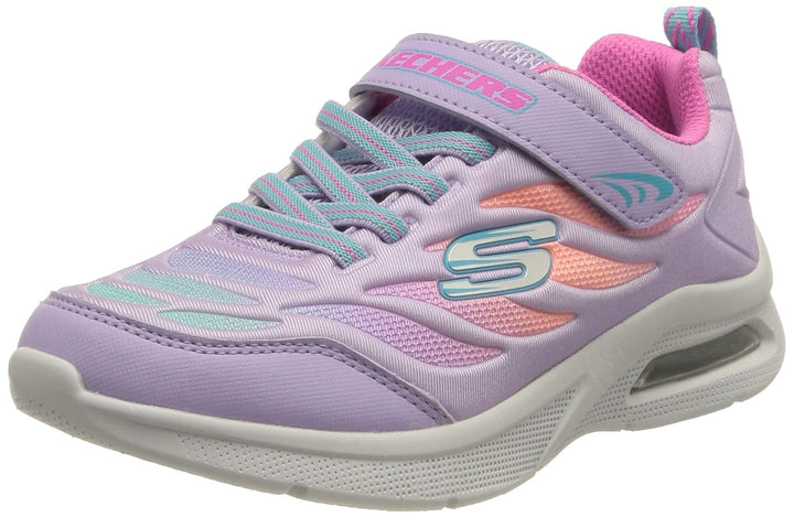 Skechers Mädchen Microspec Max Airy Color Sneaker, Lavender