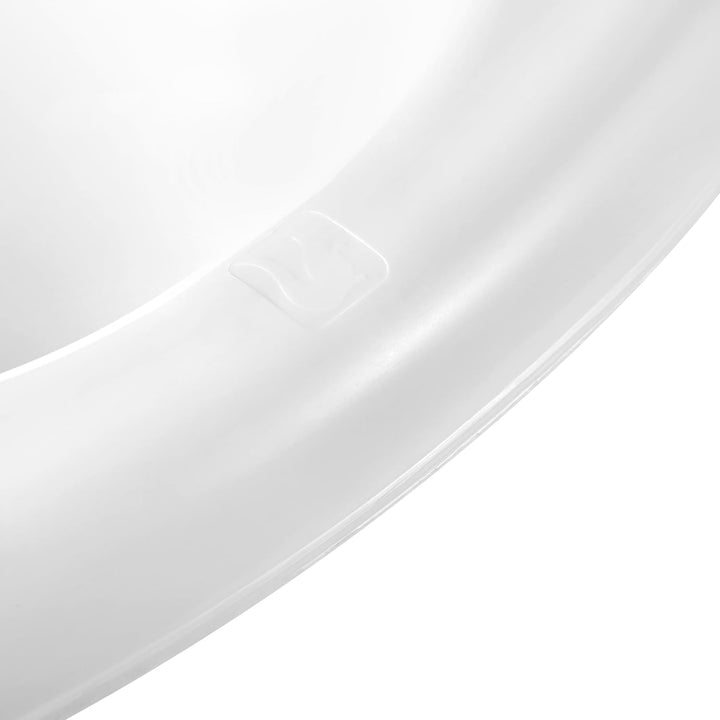 keeeper wiktoria Ergonomische Babywanne Pure, Ab 0 bis ca. 12 Monate, 84 cm, Weiss, 84 cm Weiss (Pur