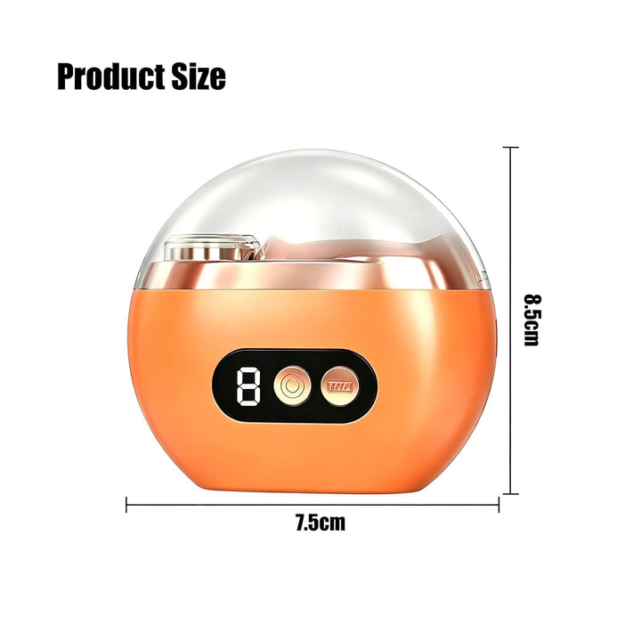 Elektrischer Nagelknipser, 3 in 1 Automatischer Elektrischer Nagelfeile mit LED-Licht, Wiederaufladb