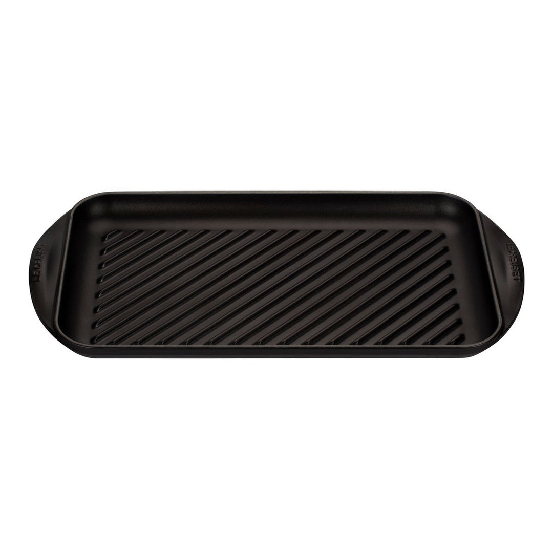 Le Creuset 20132400000460 Grillpfanne/Grillplatte, besonders gross, mit Rillen, NRM NR
