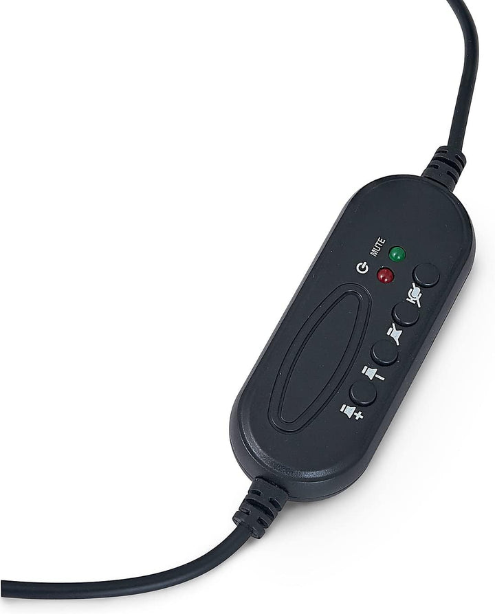 Verbatim Stereo-USB-Headset mit Mikrofon und Inline-Fernbedienung Stereo mit Inline-Fernbedienung, S