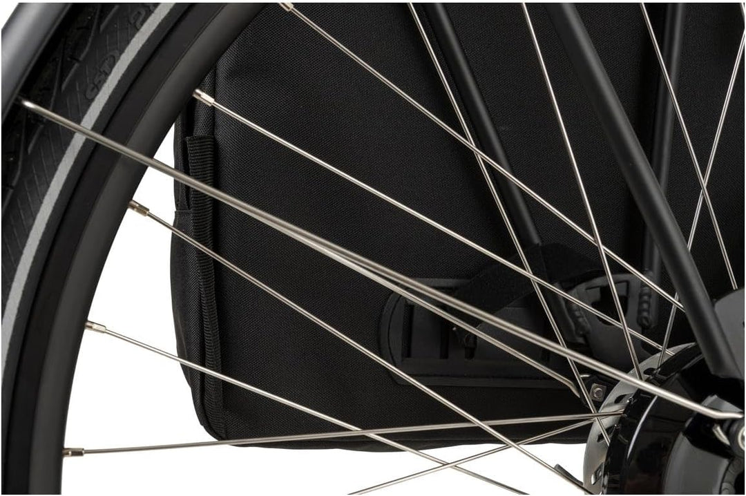 AGU Essentials DWR Urban Doppelte Fahrradtasche für Gepäckträger, 36L Gepäckträgertasche Fahrrad, Wa