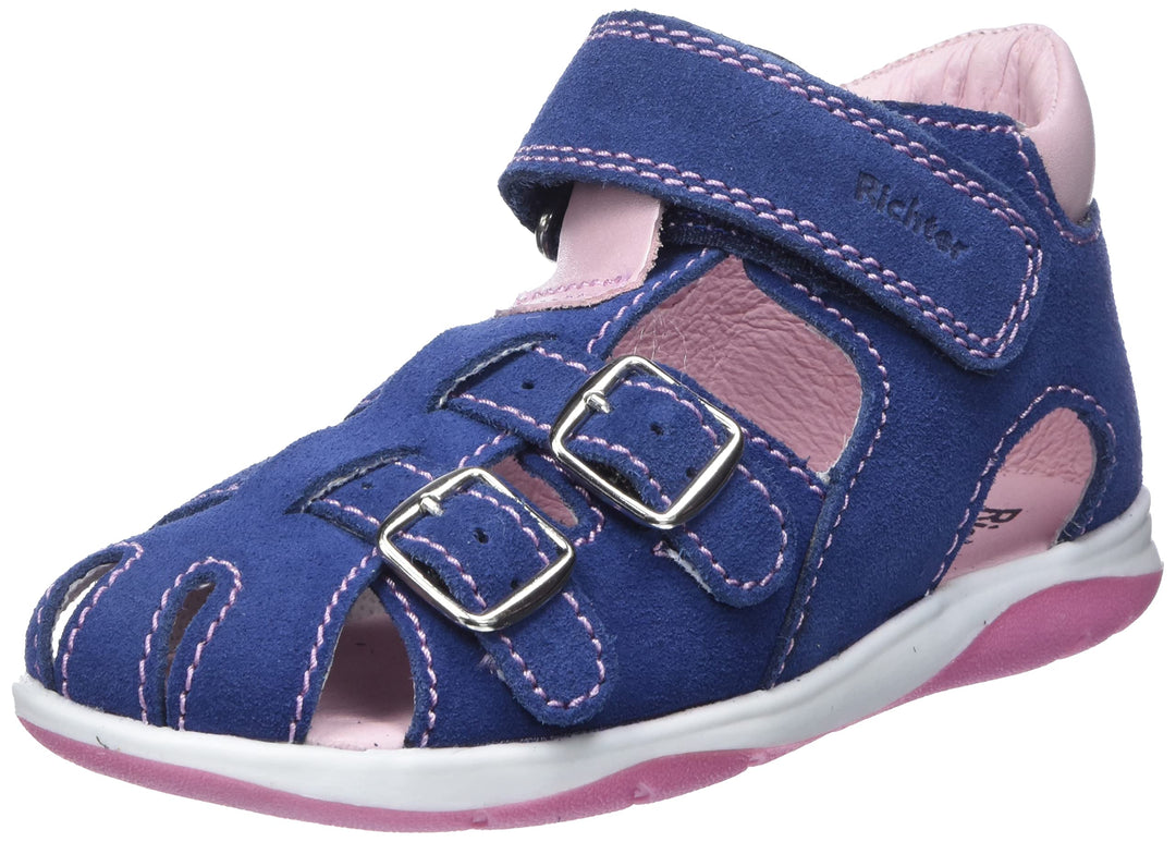 Richter Kinderschuhe Mädchen Sandaletten Lauflernschuh Mehrfarbig Freizeit, 22 EU Nautical Candy