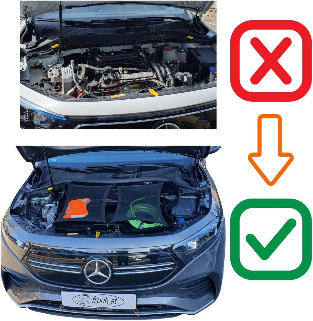 frunk | Front Trunk | vorderen Kofferraum | kompatibel für Mercedes EQA 05/2022- | Erweiterter Front