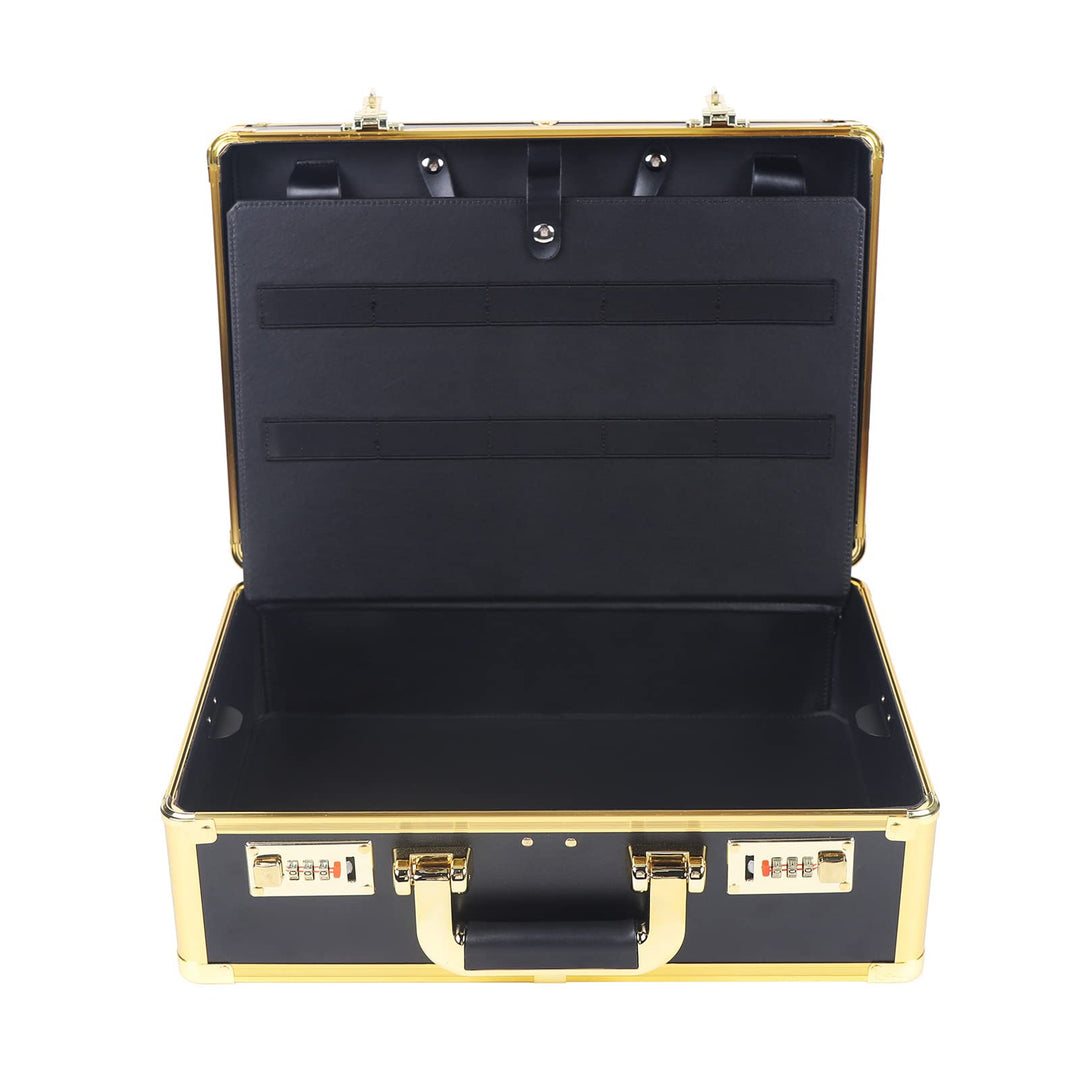 Tragbar Grosser Friseursalon Stylist Koffer, 40x28cm Werkzeug Organizer, Kosmetikkoffer Mit Passwort