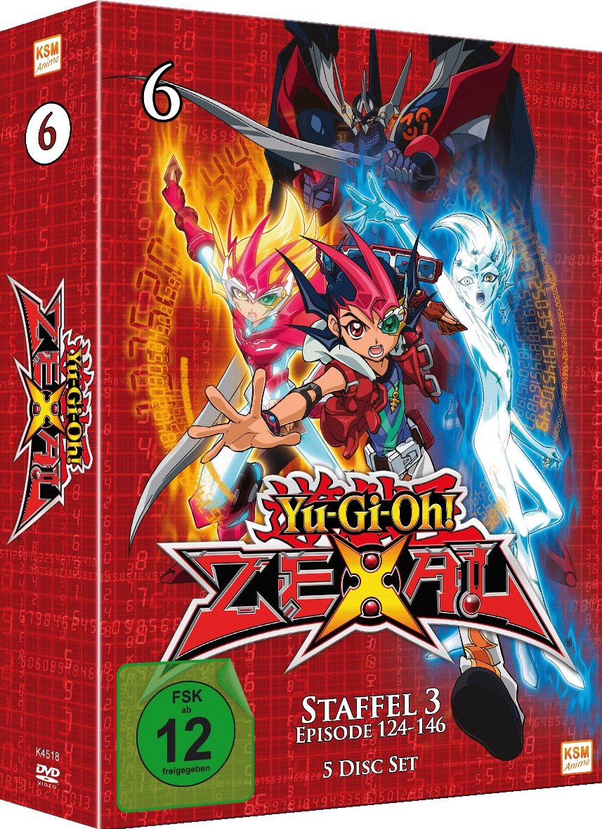Yu-Gi-Oh! - Zexal - Staffel 3.2/Episode 124-146 [5 DVDs], DVD