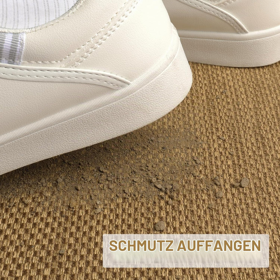 LEKEEPGO Fussmatte Innen 60 x 120 cm, rutschfest Fussmatte, waschbar Schmutzfangmatte, Dünn Türmatte