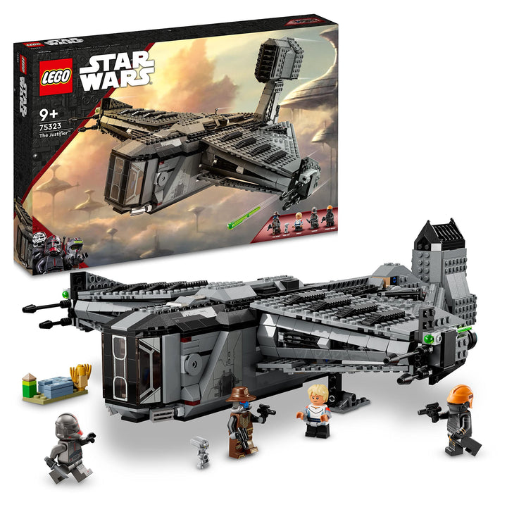 LEGO 75323 Star Wars Die Justifier, baubares Raumschiff-Spielzeug für Jungen und Mädchen, Sternensch