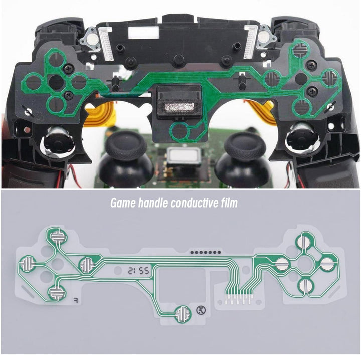 SG Store 4 Stück V2 Leitfähige Filmmembran Ersatz Kompatibel mit PS5 FPC Flexibles Flachbandkabel El
