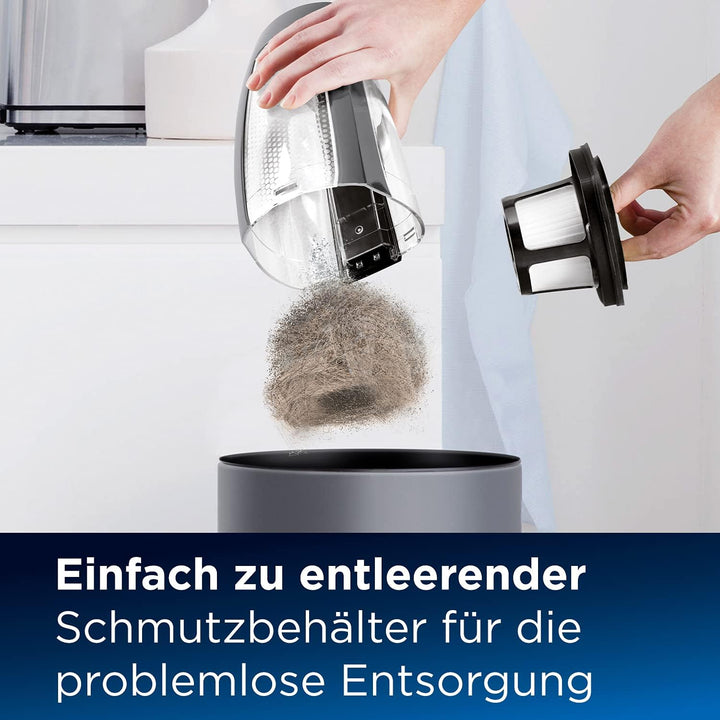 Bissell Pet Hair Eraser | Kabelloser Handstaubsauger | Rotierende Bürstenrolle | 14.4V | Bekämpft Ti