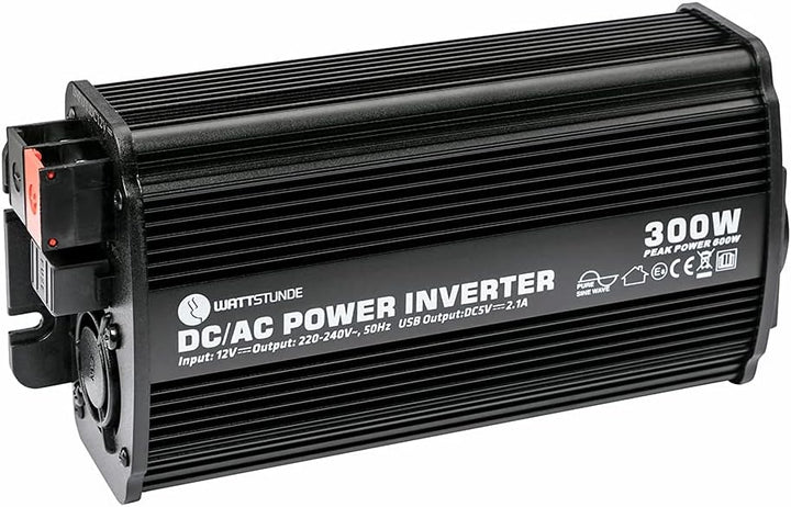 WATTSTUNDE 300W / 600W 12V reiner Sinus Spannungswandler WS12/300SI, WS12/300SI