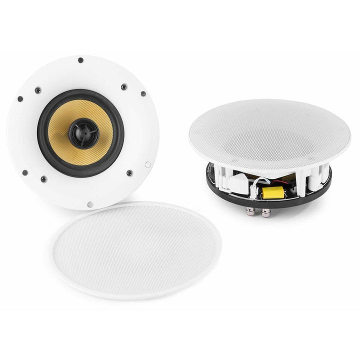 Power Dynamics WCS80-Deckenlautsprecherset (140 Watt) mit Bluetooth und WiFi, 140 Watt