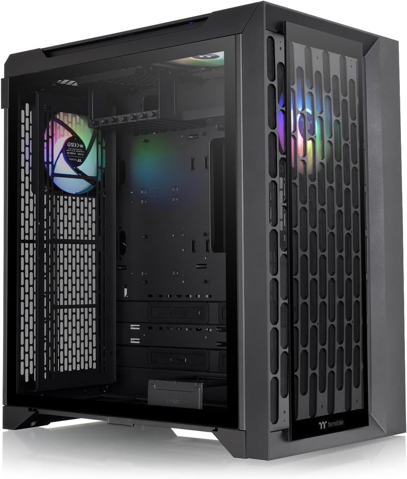 Thermaltake CTE C700 TG ARGB | E-ATX Full Tower Chassis | Black Gehärtetes Glas C700 Schwarz, Gehärt