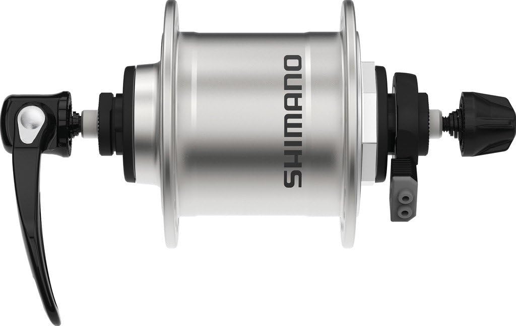 SHIMANO Unisex – Erwachsene Typ 32 Nabendynamo, Silber, Einheitsgrösse