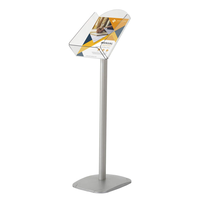 DISPLAY SALES Prospekthalter für DIN A4 Zeitschriften, Broschüren, Prospekte | Aufsteller mit Acryla