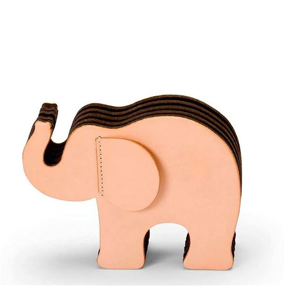 Graf von Faber Castell Elefant S GvFC Naturleder m. 12 Polychr.