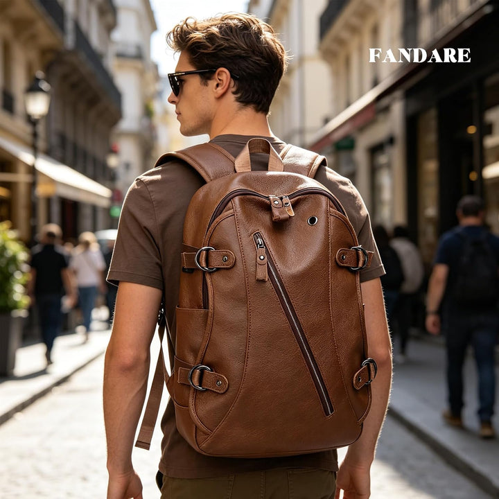 FANDARE Unisex Rucksäcke Schulrucksack Herren Damen Schultasche Junge Mädchen Wasserdicht Schulranze