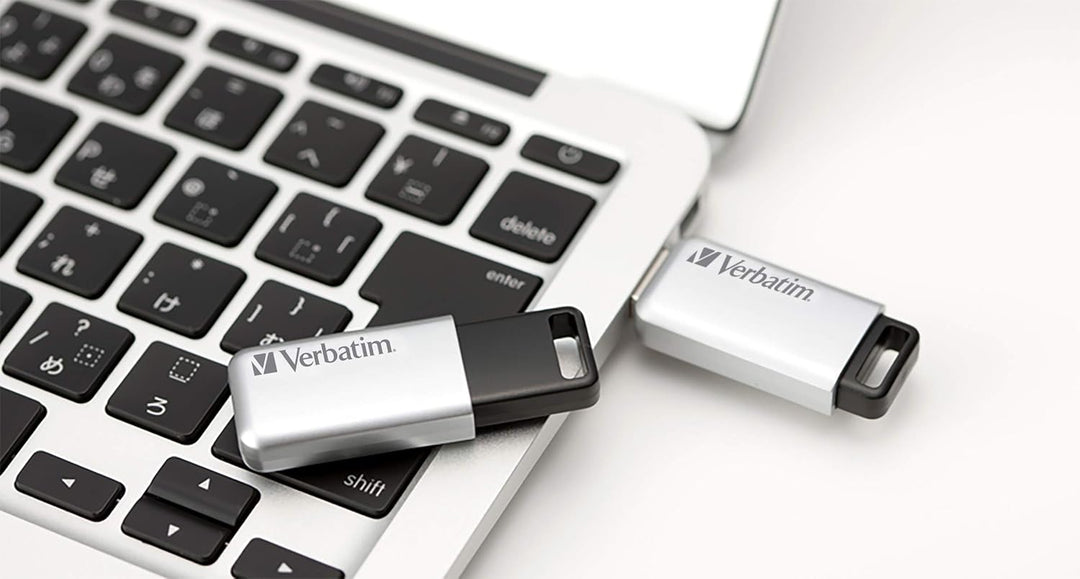 Verbatim Store 'n' Go Secure Pro USB-Stick, USB-3.2 Gen 1, 32GB, Speicherstick mit Kennwortschutz, U