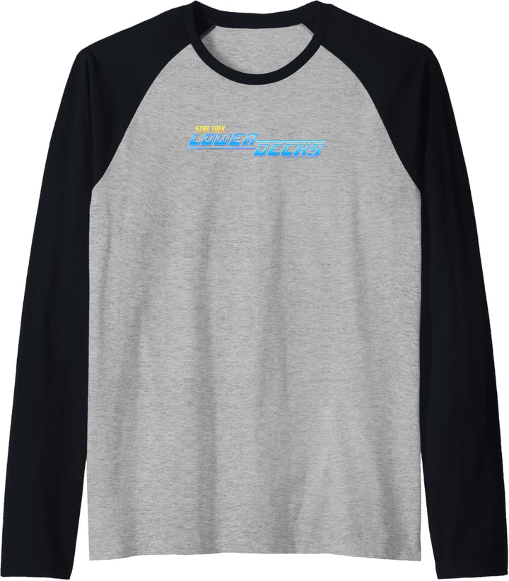 Star Trek: Lower Decks Blue Logo Raglan