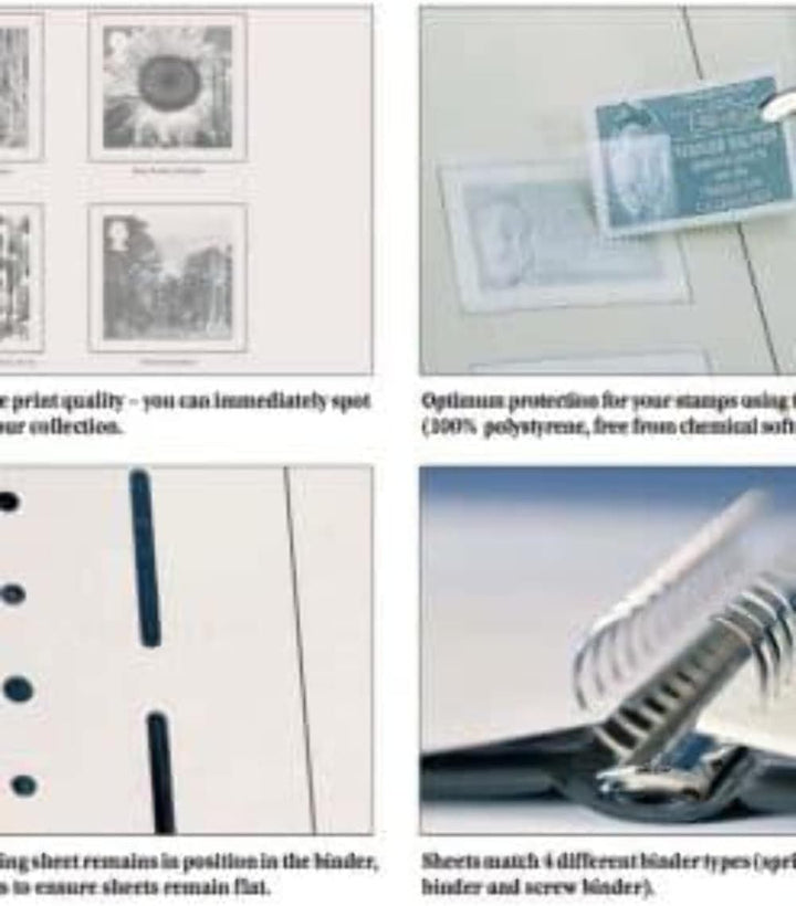Leuchtturm Vordruckblätter Bundesrepublik Deutschland 1990-1994 mit SF-Schutztasche | Sammelblätter