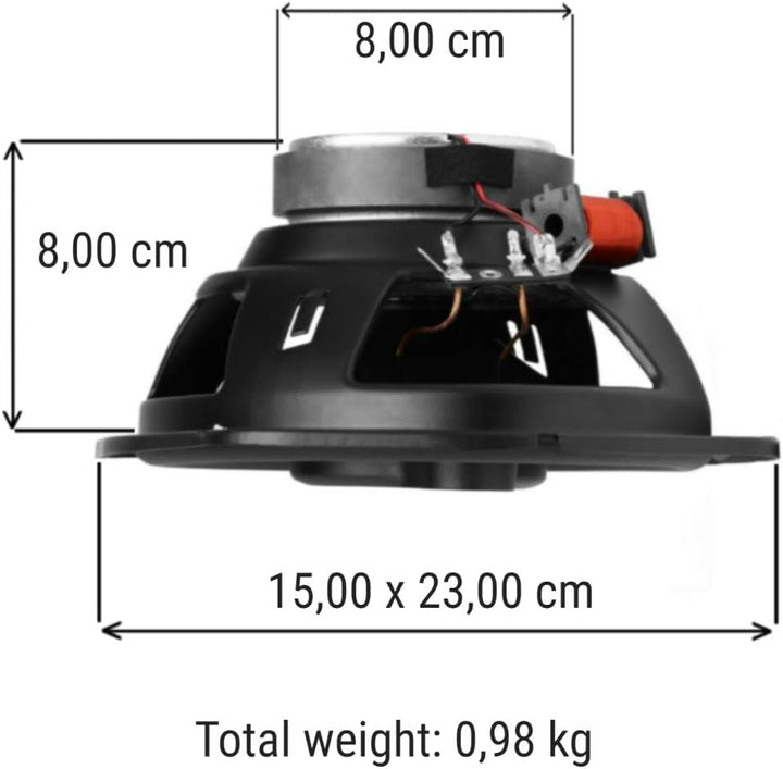 JBL KIT-Set STAGE2 9634 2 3-Wege-Koaxiallautsprecher 6 x 9 15,00 x 23,00 cm 150 x 230 mm 70 Watt RMS