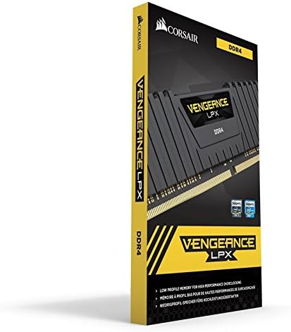 Corsair Vengeance LPX 8GB (1 x 8GB) DDR4 3200 (PC4-25600) C16 Arbeitsspeicher, AMD Ryzen optimiert -
