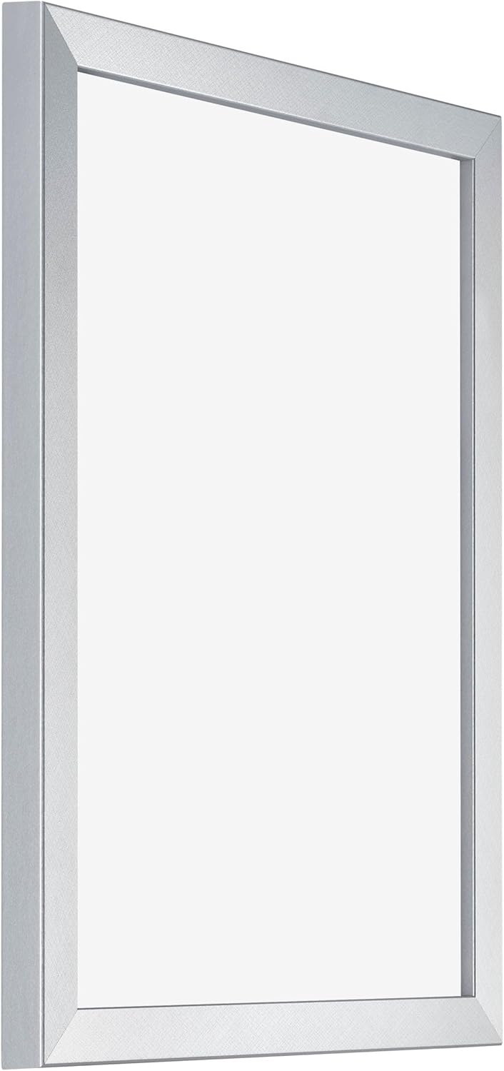 yd. Your Decoration - Bilderrahmen 75x100 cm - Silberglanz - Bilderrahmen aus MDF mit Acrylglas - An