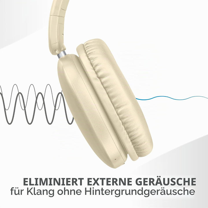 Music Sound MAXI3 Kabellose Over-Ear-Kopfhörer, Aktive Geräuschunterdrückung, Immersiver und Kristal