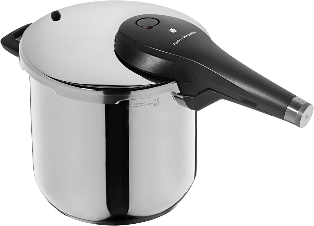 WMF Perfect Premium One Pot Schnellkochtopf Induktion 6,5l, Dampfkochtopf 22 cm, Cromargan Edelstahl