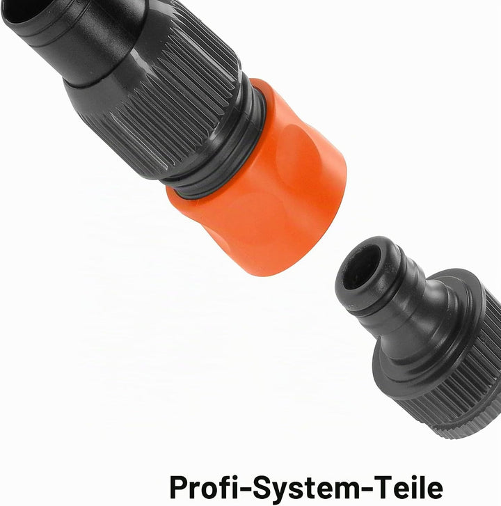 Gardena Schmutzwasser-Tauchpumpe, bis zu 9.000 l/h &amp; Profi-System Pumpen-Anschlusssatz: Schlauchkupp