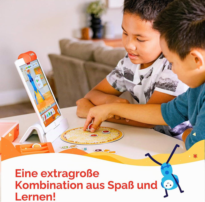 Osmo - Pizza Co. Starter Kit für iPad - Lernspiel - 5-12 Jahre - Mathematik, Umgang mit Geld, Kommun