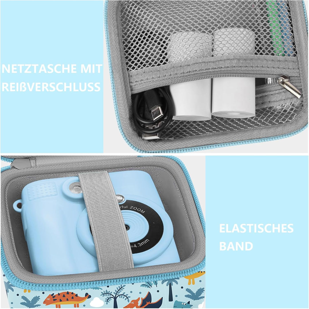 Leayjeen Kinderkamera Tasche Kompatibel mit HiMont/GREENKINDER/Hiievpu/CalineGam/Gofunly/AMCLID/ulew