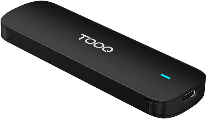 TOOQ TQE-2201B – Externes Gehäuse für M.2 NVMe SSD, Aluminium, Schwarz