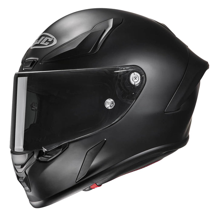 HJC RPHA 1 Solid Racing Helmet Motorradhelm Rennhelm FIM ECE 22.06 Integralhelm S MATTE BLACK, S MAT
