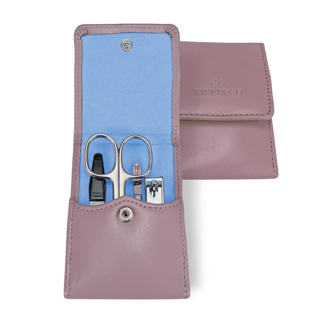 Windrose Merino Taschenmanicure grau, Grau