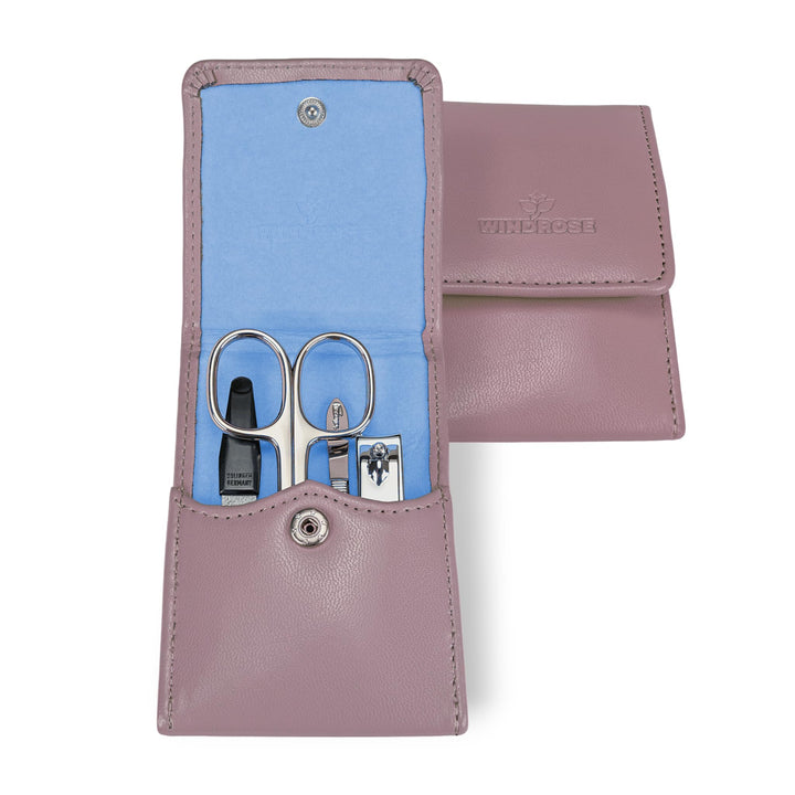 Windrose Merino Taschenmanicure grau, Grau