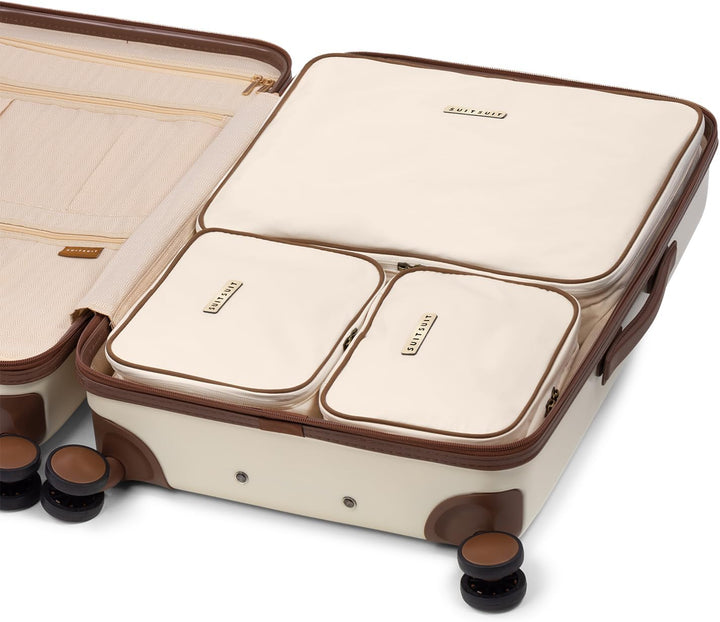 SUITSUIT Fab Seventies - Packing Cubes - Set Van 3 - Reiskoffer 66 cm - Koffer Organizer Set - Bagag