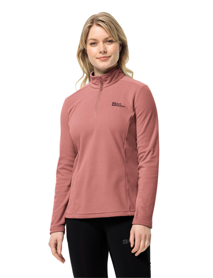 Jack Wolfskin Damen Gecko Fleecepullover Blush Powder S, Blush Powder S
