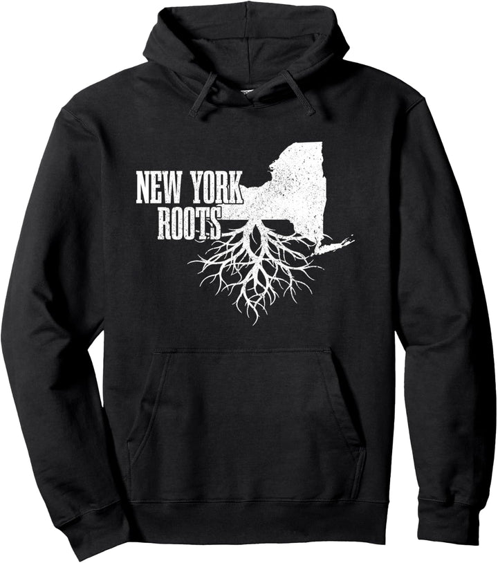 New York Roots NY NYC Vintage USA Amerika Kalifornien Pullover Hoodie