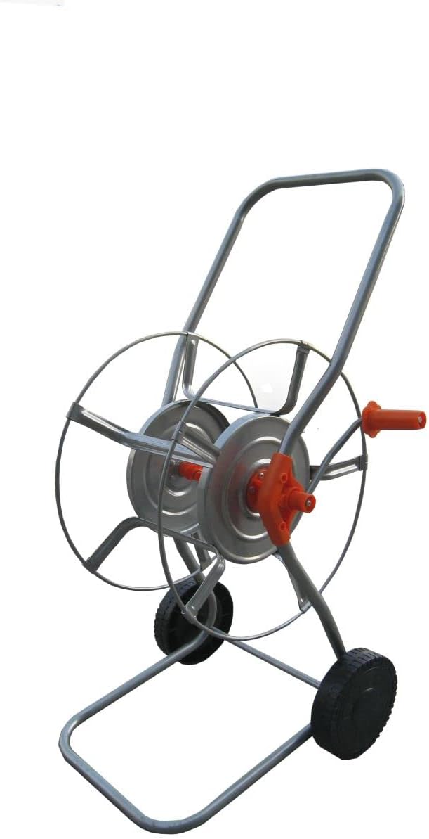 TrendLine Schlauchwagen Metall 60 Meter Schlauchtrommel Schlauchaufroller