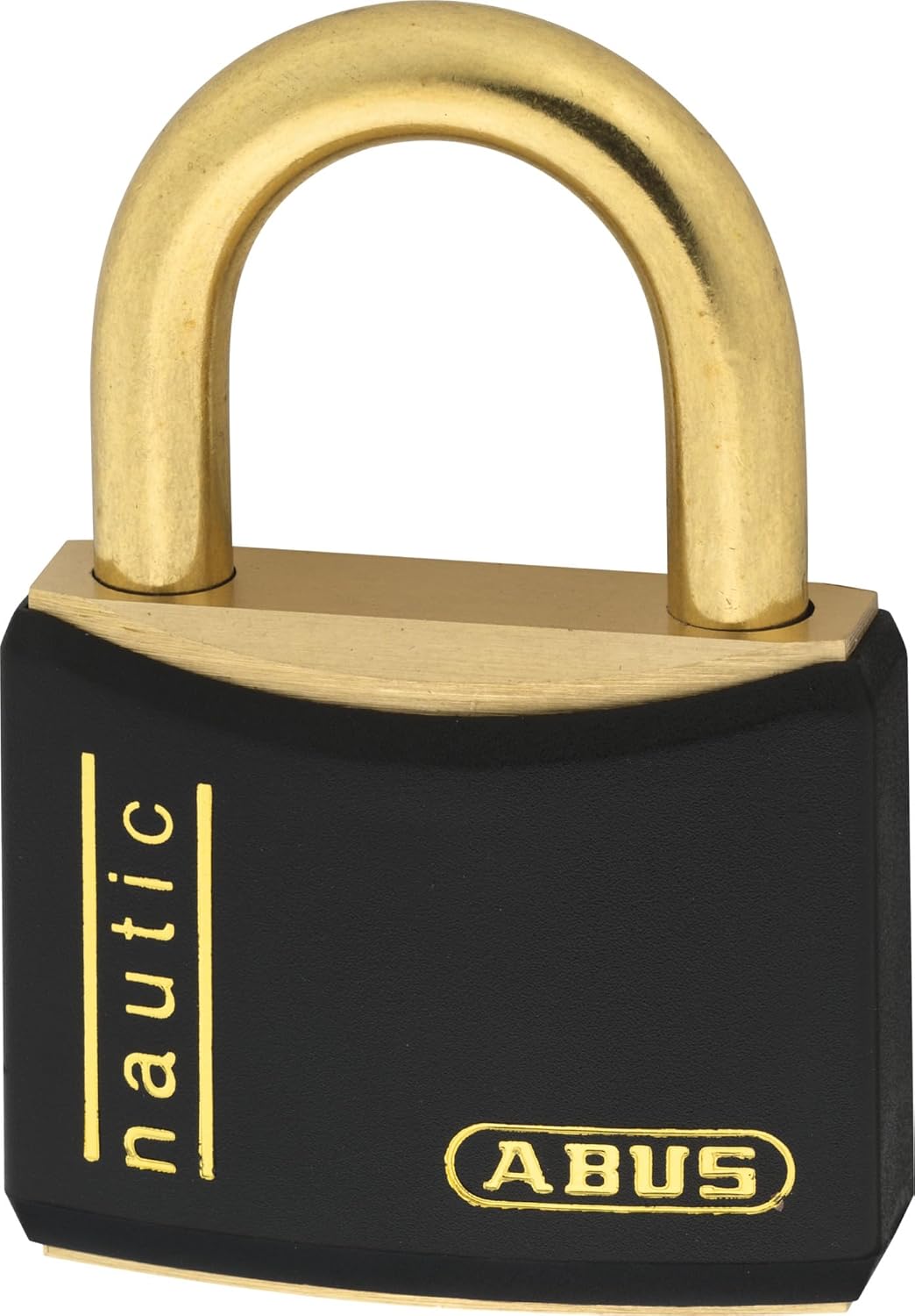 Abus - T84MB/40 40mm schwarz Nautic Rostfreie Vorhängeschloss - ABUT84MB40, 40mm