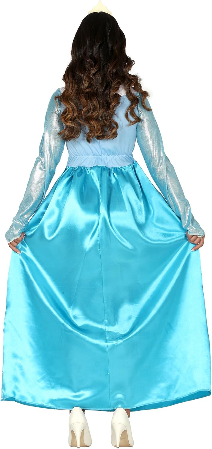 Fiestas Guirca ELSA Schneekönigin gefroren Kostüm Frauenkleid