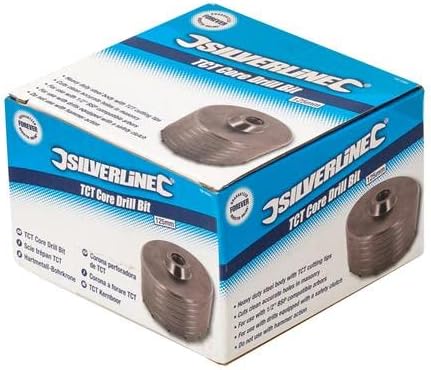 Silverline 581694 Hartmetall-Bohrkrone 125 mm, 125 mm