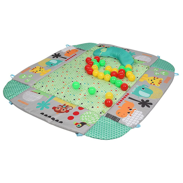 5-in-1 Erlebnisdecke & Bällebad mit Bällen - Totally Tropical, Spieldecke mit Spielbogen, 20+ Minute