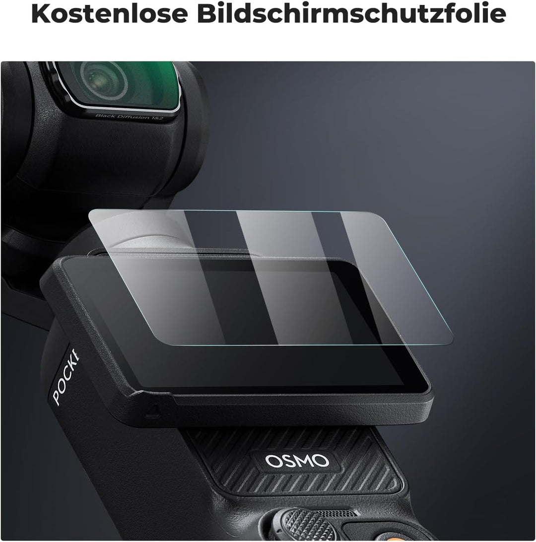 K&F Concept OSMO Pocket 3 Black Mist 1/2 Filter Magnetisch Kompatibel mit DJI OSMO Pocket 3 (Alumini