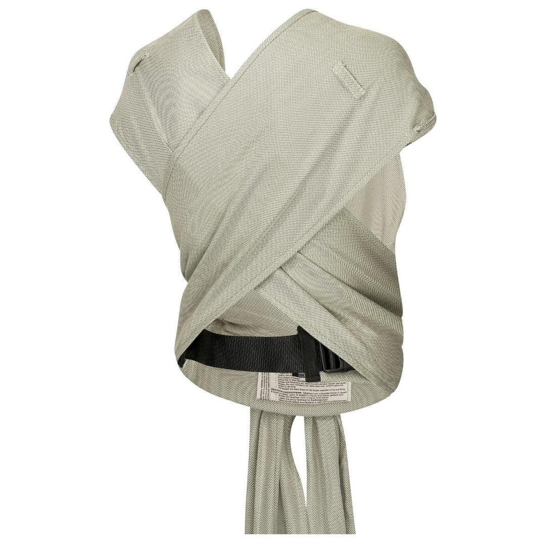 Hoppediz Hop-Tye Advanced - 4-in-1 Babytrage für Neugeborene ab Geburt - Halfbuckle Tragehilfe mit T