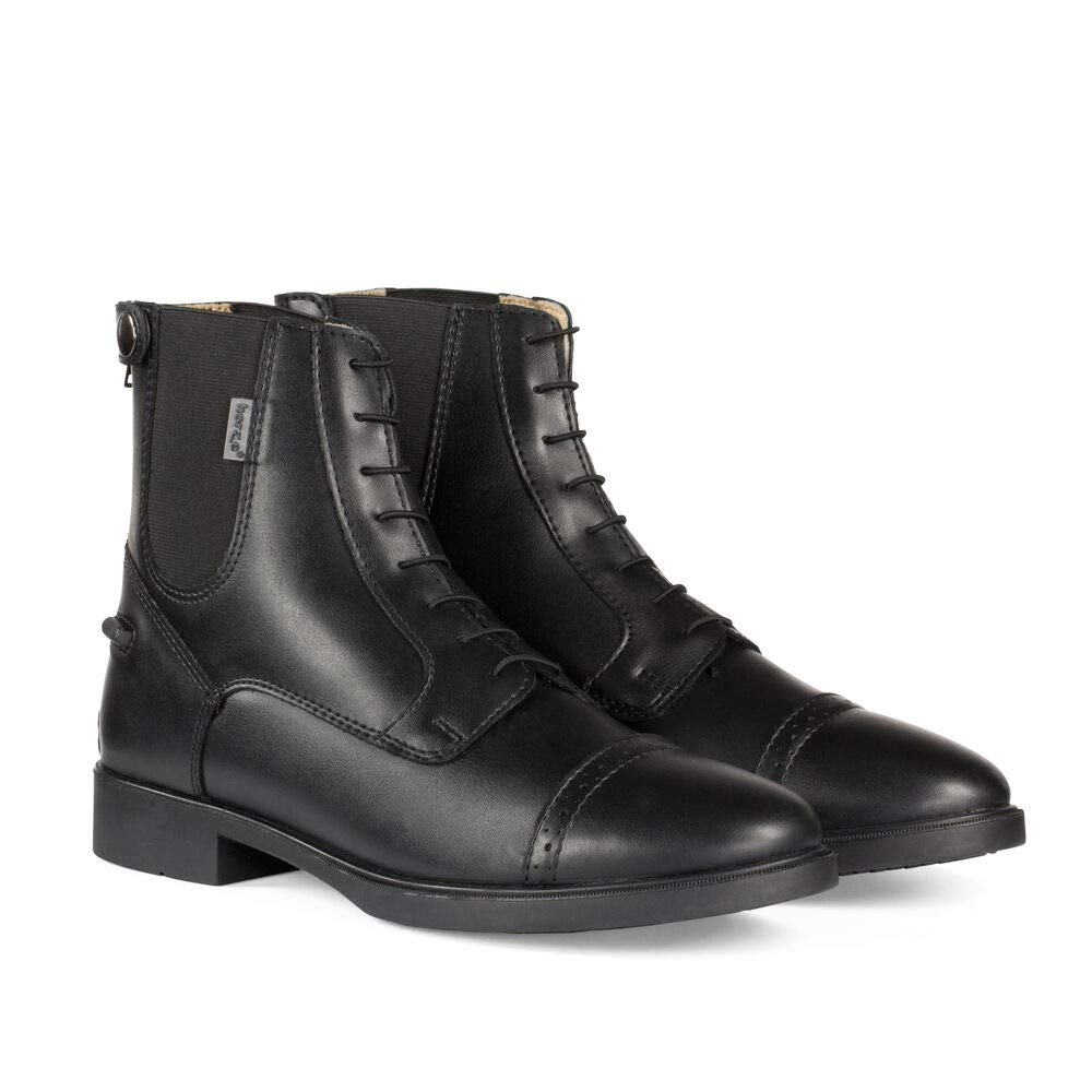 HORZE Kinder Reitstiefelette Kilkenny, Jodhpur Stiefel für Mädchen, Schwarz, 35