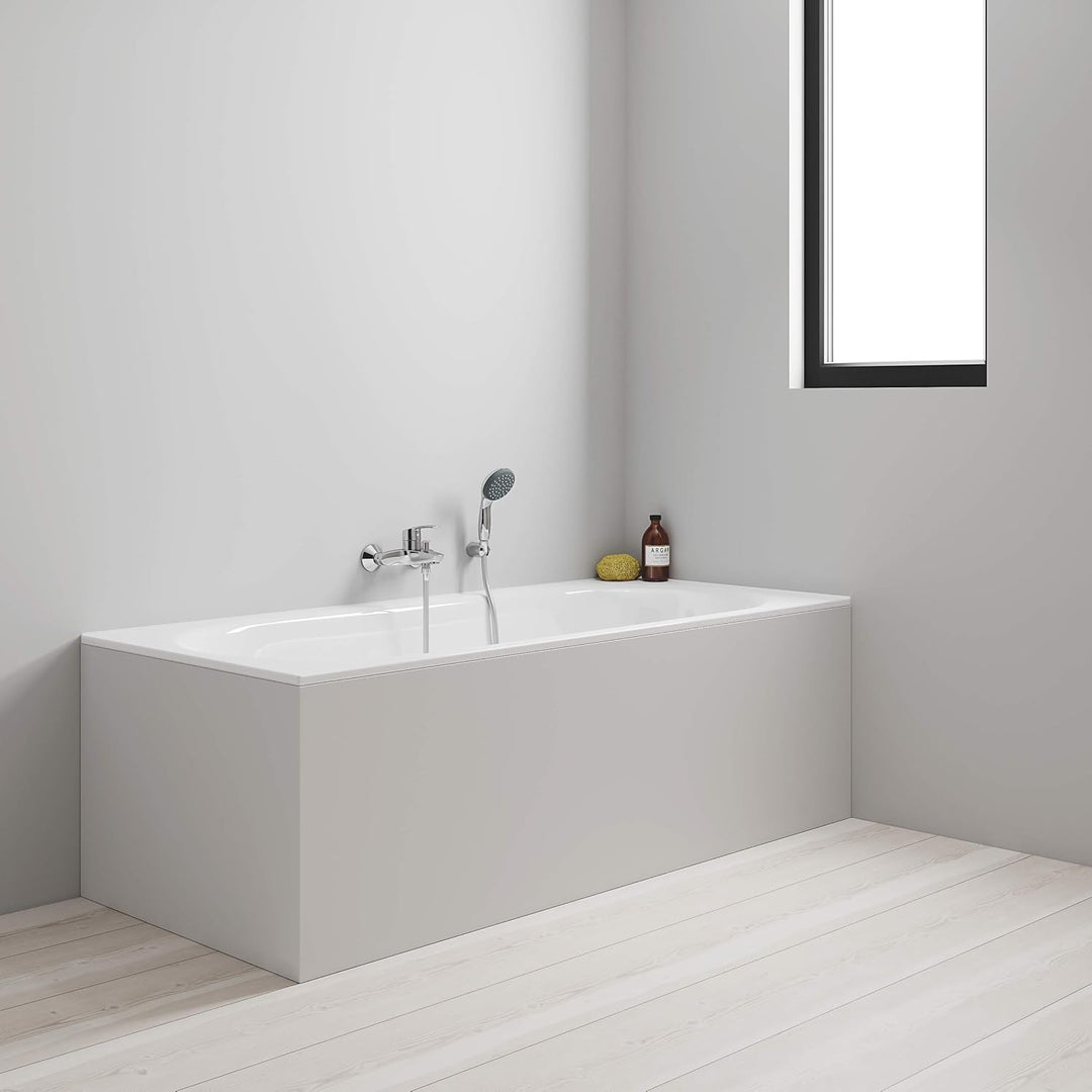 GROHE Vitalio Start 100 | Wandhalterset mit 1 Strahlart | chrom | 27944000, 1 Strahlart